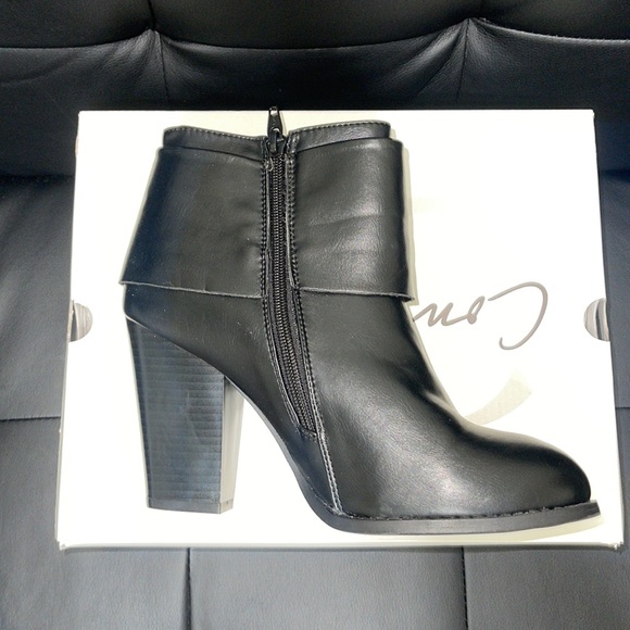 C Comfort EST 1946 Womens Size 10 Black Leather Boots - Picture 8 of 12